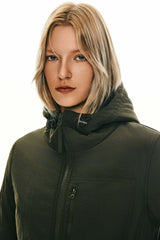 Orolay Hooded Lightweight Jacket Zip Up new #color_dark green