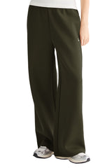 OROLAY Air Layer Wide-Leg Sweatpants #color_olive