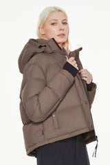 Orolay-Aurora Cropped Thermal Puffer-#color_coffee