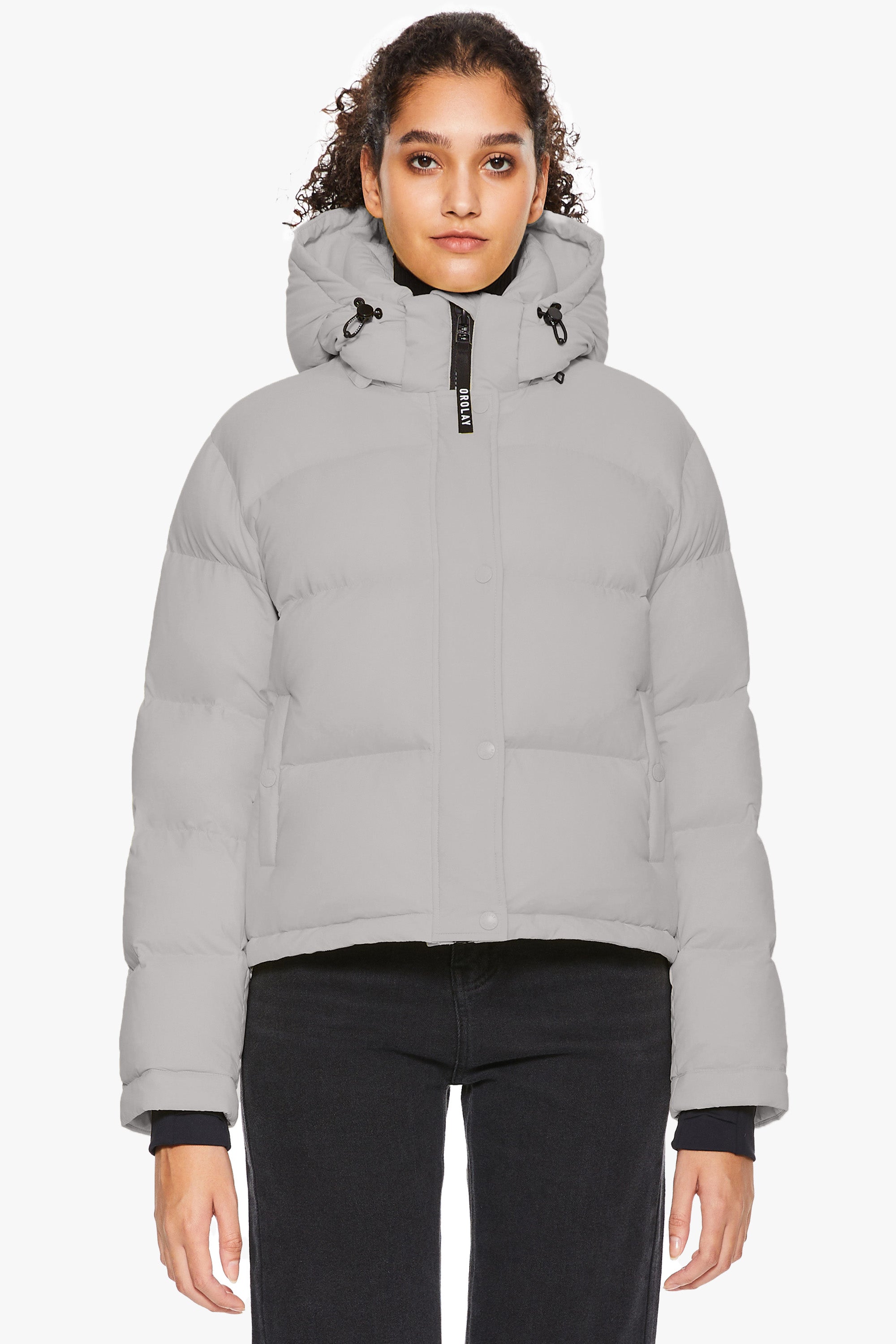 Orolay-Aurora Cropped Thermal Puffer-#color_gray