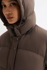 Orolay-Aurora Detachable Hood Down Puffer-#color_coffee