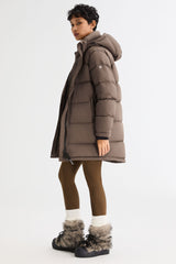 Orolay-Aurora Detachable Hood Down Puffer-#color_coffee