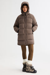 Orolay-Aurora Detachable Hood Down Puffer-#color_coffee