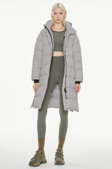 Orolay-Aurora Long Detachable Hooded Down Parka-#color_gray