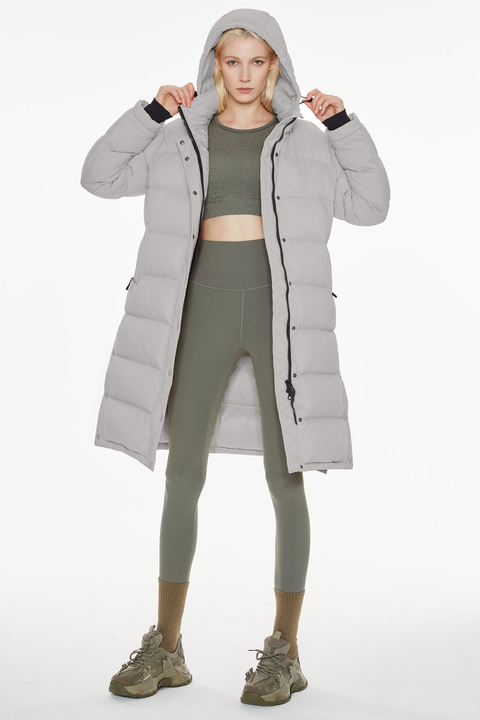 Orolay-Aurora Long Detachable Hooded Down Parka-#color_gray