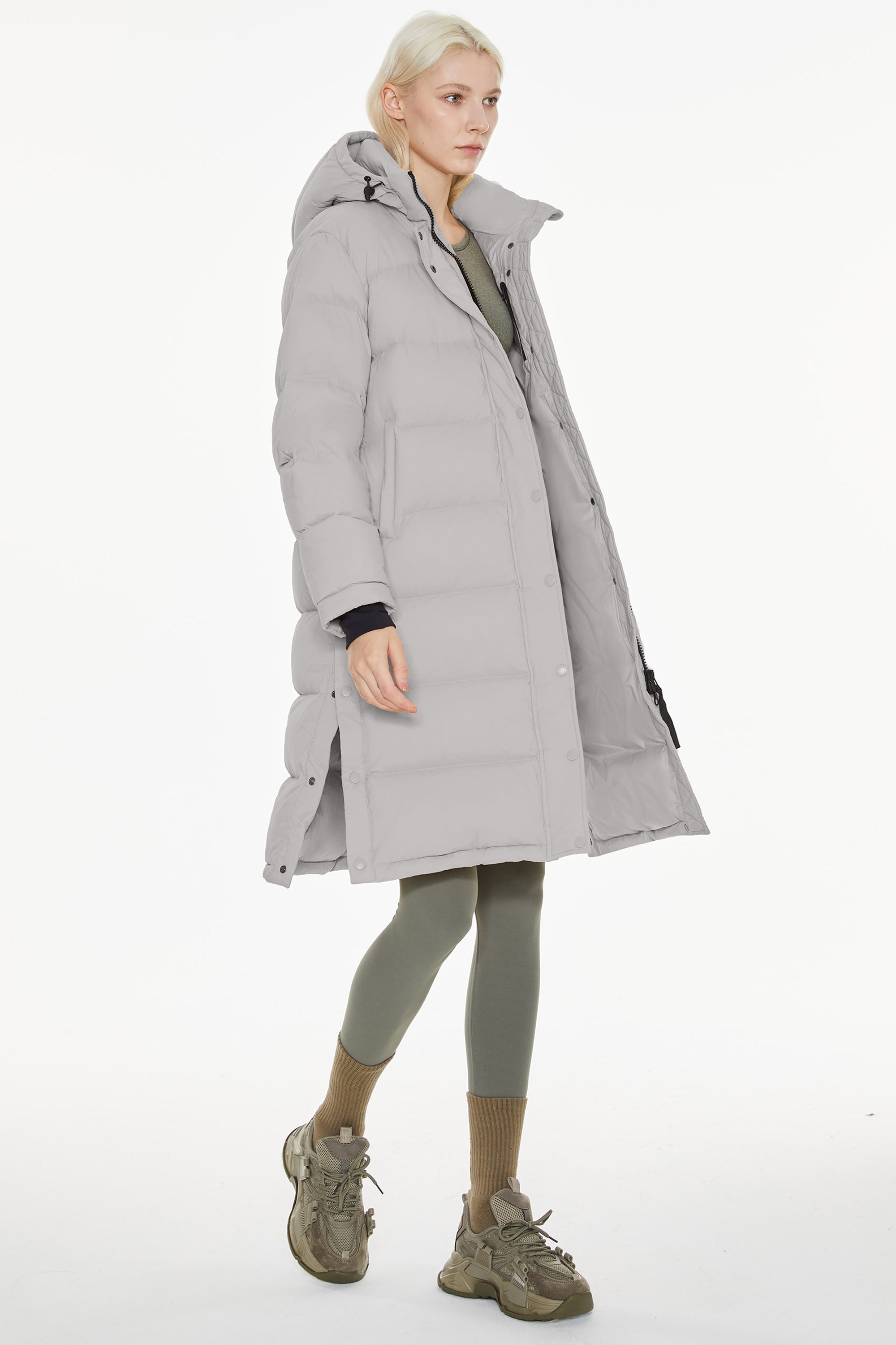 Orolay-Aurora Long Detachable Hooded Down Parka-#color_gray