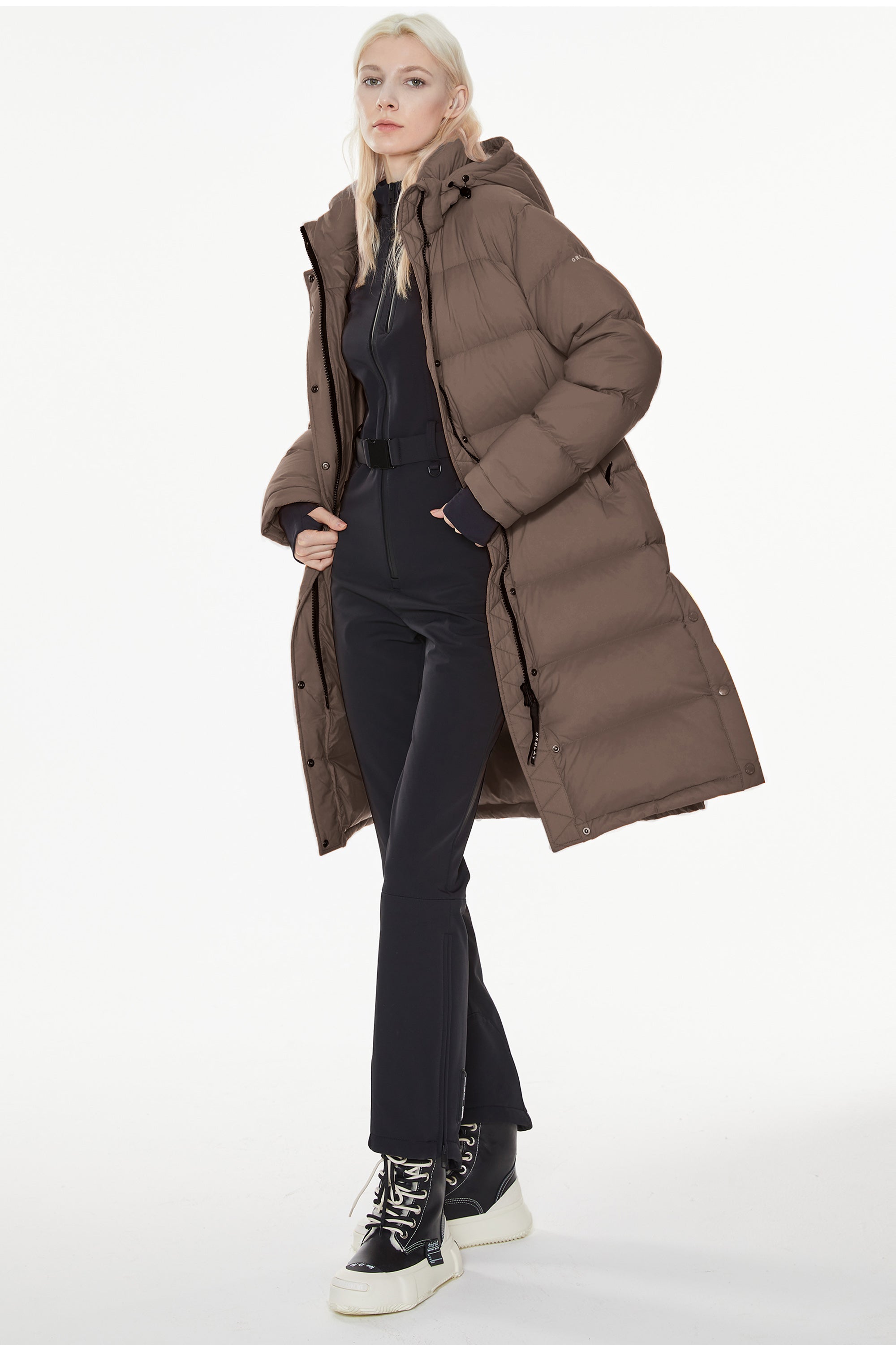 Orolay-Aurora Long Detachable Hooded Down Parka-#color_coffee