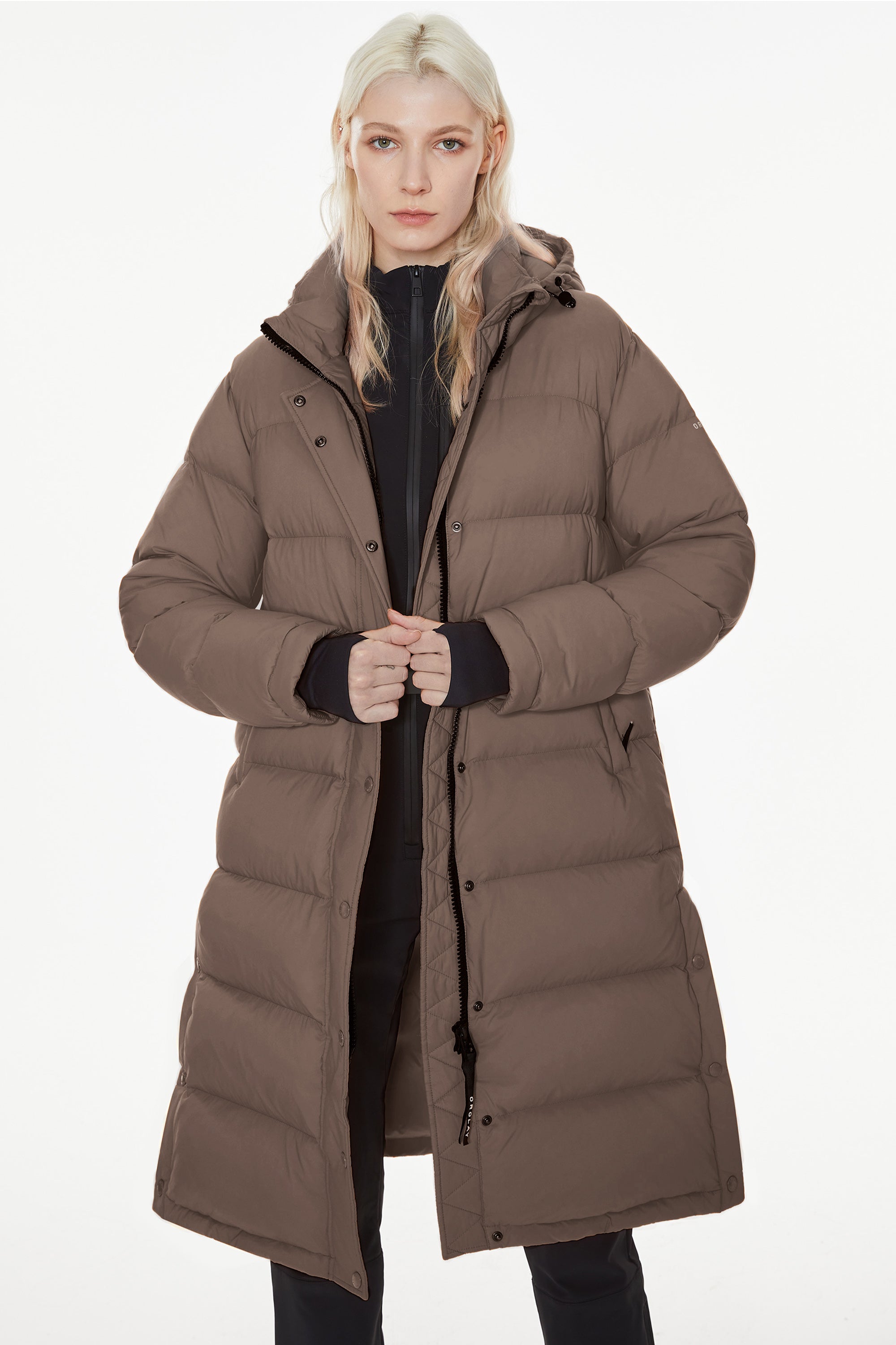 Orolay-Aurora Long Detachable Hooded Down Parka-#color_coffee