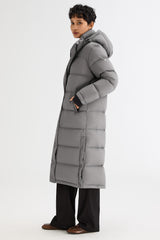 Orolay-Aurora Long Down Parka-#color_gray