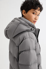 Orolay-Aurora Long Down Parka-#color_gray
