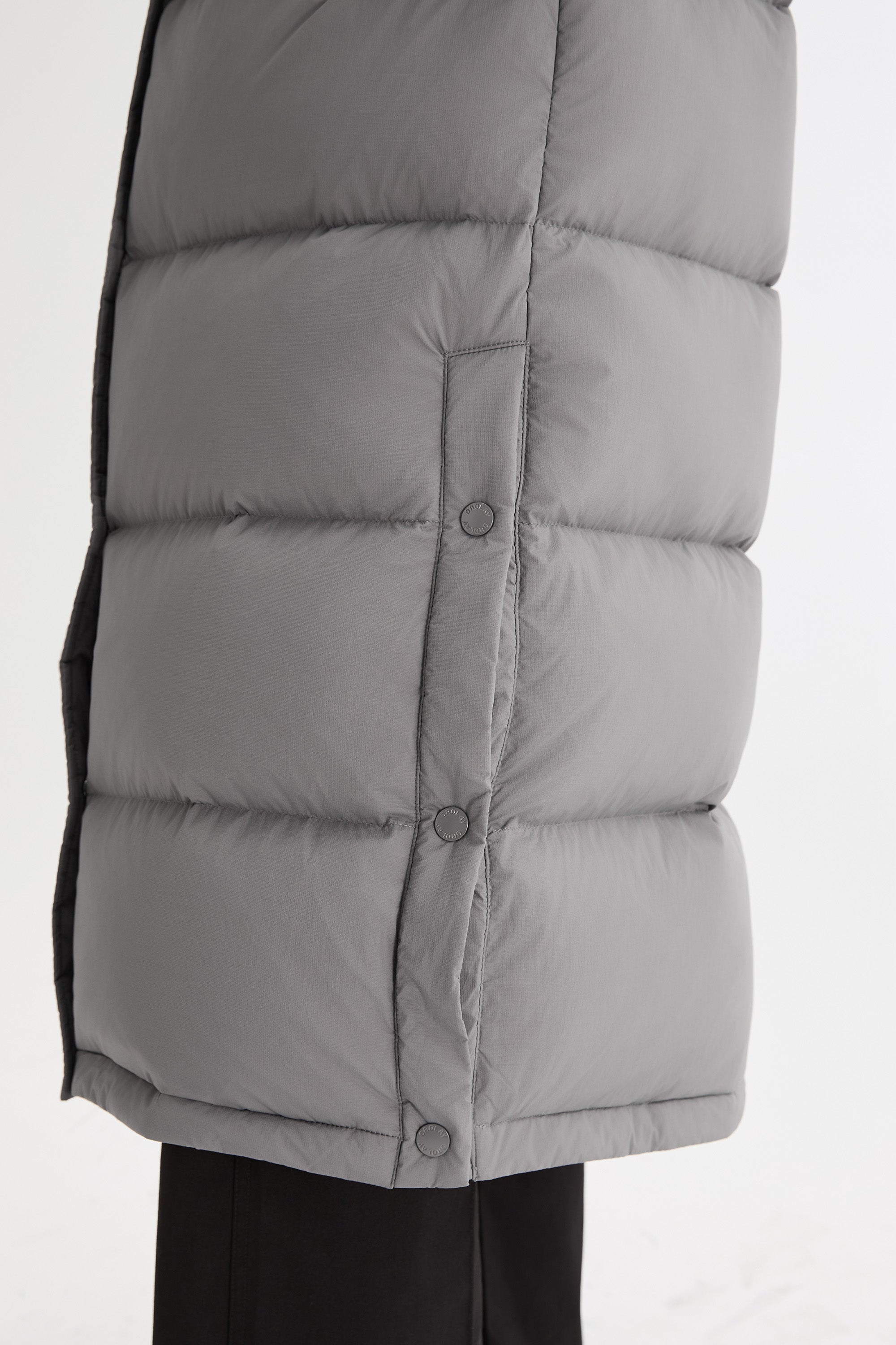 Orolay-Aurora Long Down Parka-#color_gray
