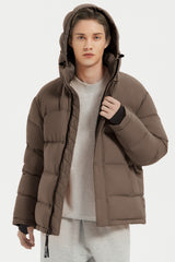 Orolay-Aurora Mens Lightweight Down Puffer-#color_coffee