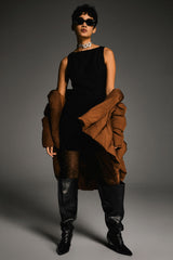 Orolay-Cloak Puffer Down Coat-#color_Nuthatch