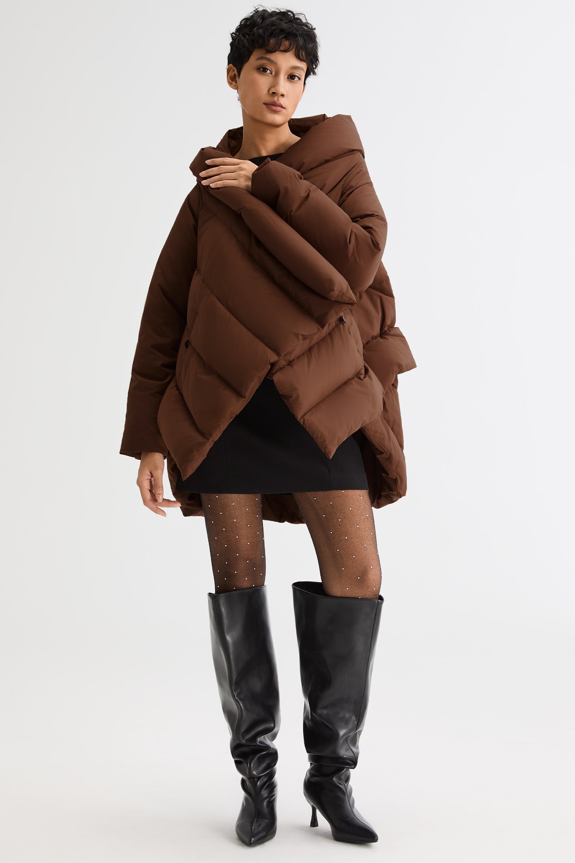 Cloak Puffer Down Coat