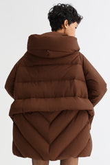 Orolay-Cloak Puffer Down Coat-#color_Nuthatch