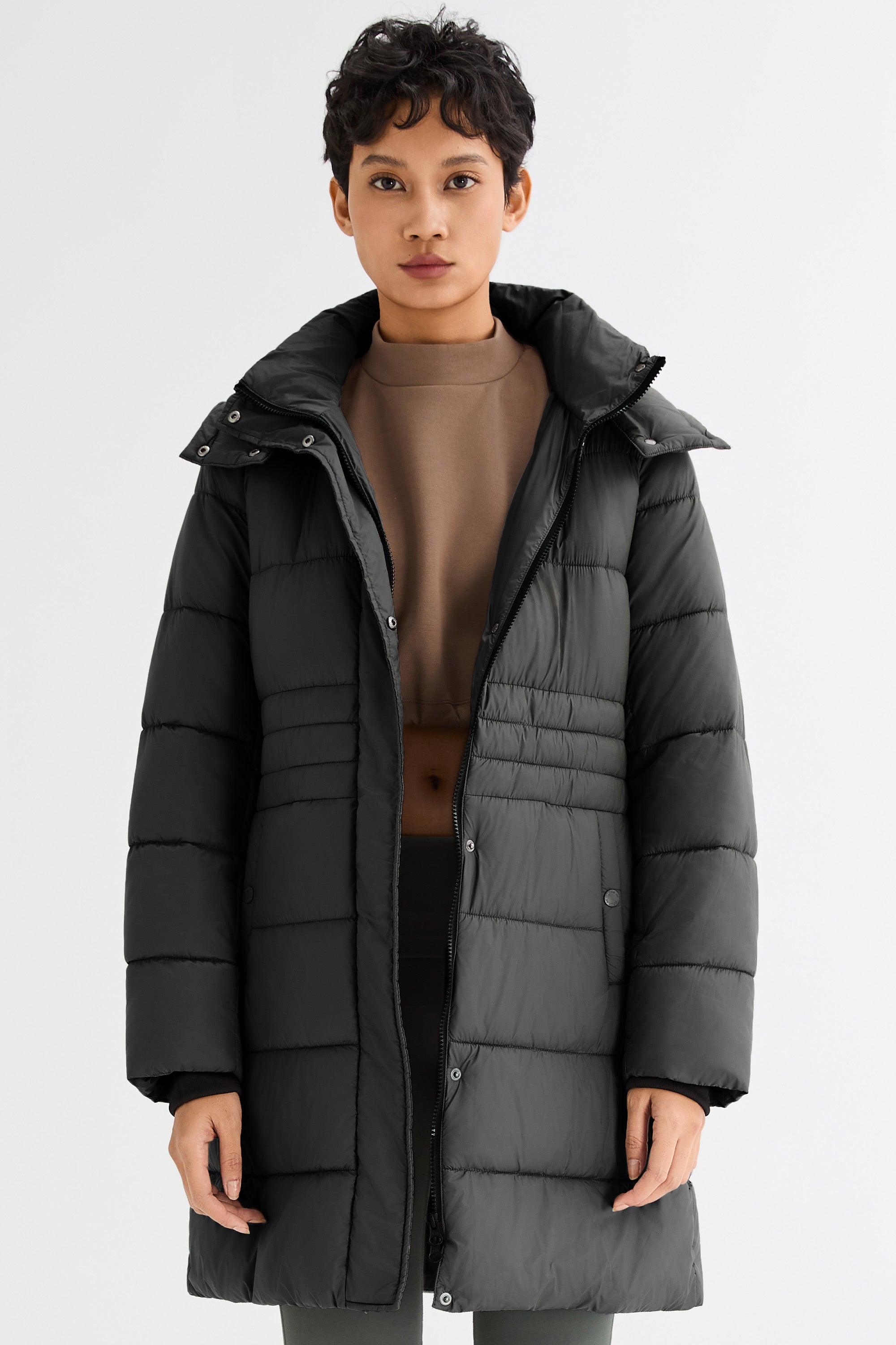 Everyday Insulated Puffer with Hood #color_black