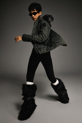 Orolay-Faux Fur Hooded Mountain Parka-#color_Rosin