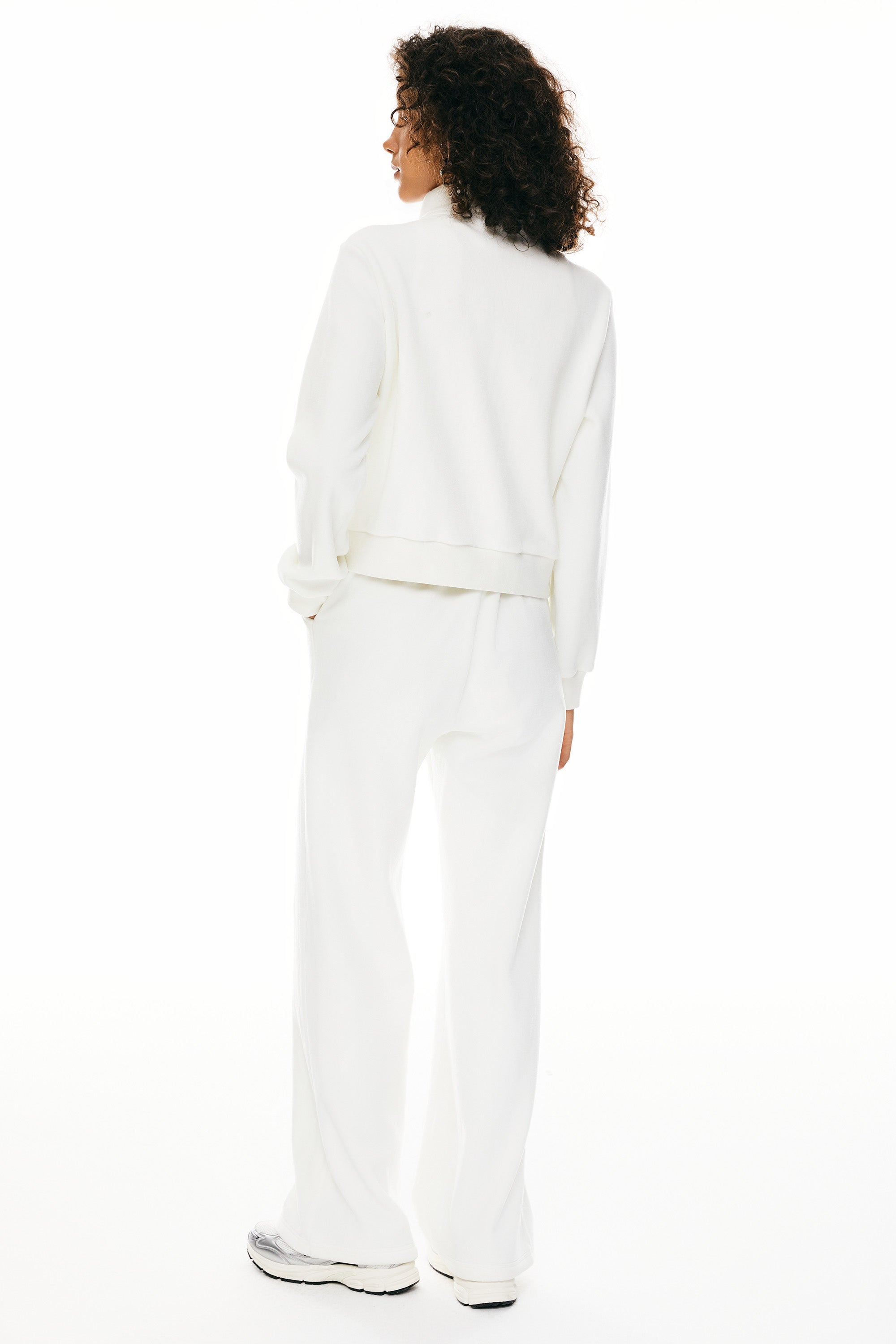 Fleece Lightweight Jacket - Orolay, #color_White