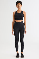 FlexSeam™ High-Waisted Signature 7/8 Leggings #color_black