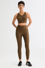 FlexSeam™ High-Waisted Signature 7/8 Leggings #color_brown