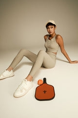 FlexSeam™ High-Waisted Signature 7/8 Leggings #color_Khaki