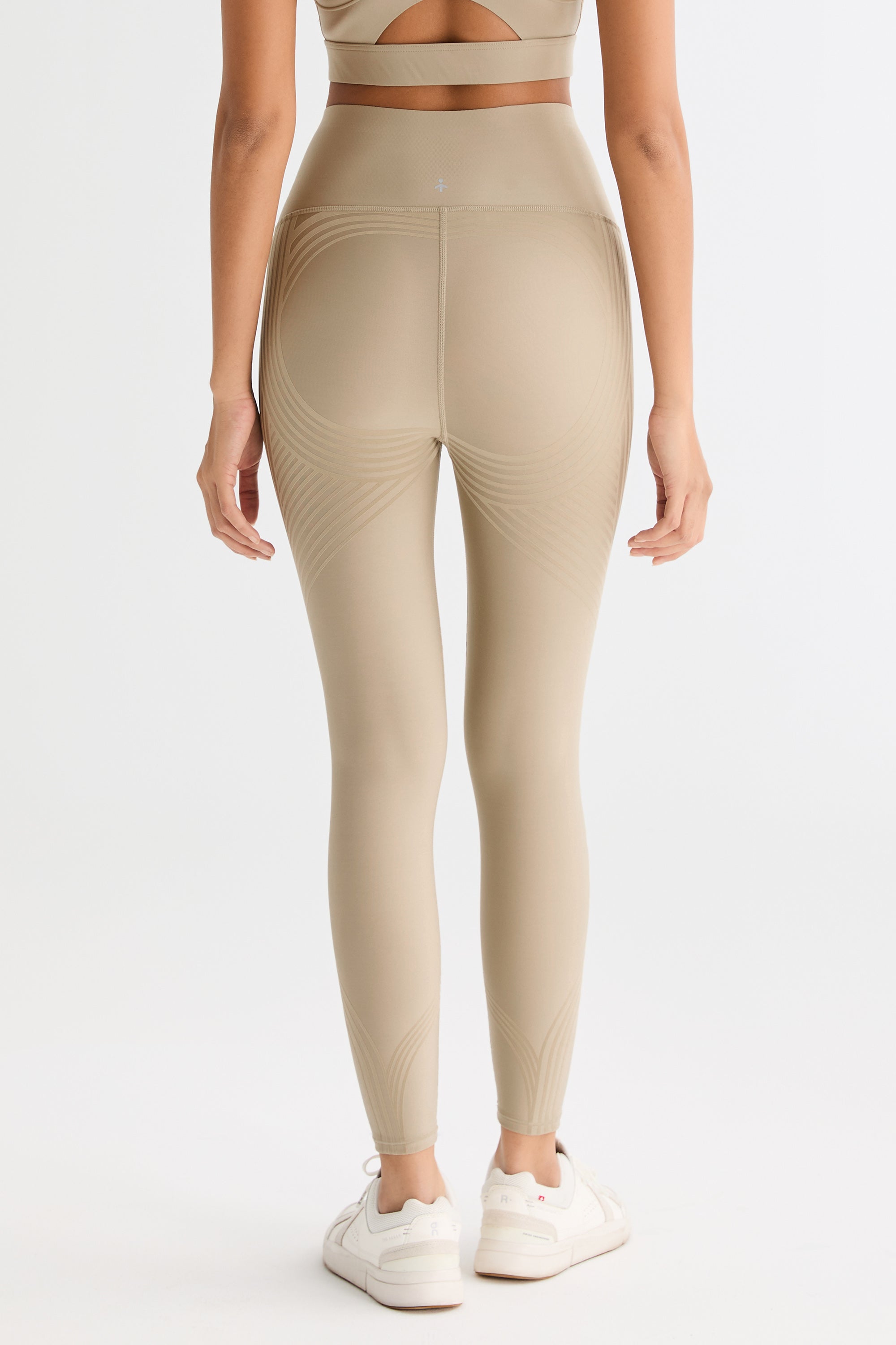 FlexSeam™ High-Waisted Signature 7/8 Leggings #color_Khaki