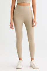 FlexSeam™ High-Waisted Signature 7/8 Leggings #color_Khaki