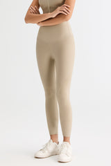 FlexSeam™ High-Waisted Signature 7/8 Leggings #color_Khaki