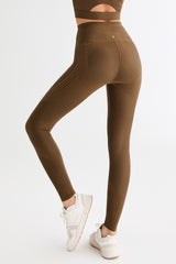 FlexSeam™ High-Waisted Signature Full Length Leggings #color_brown