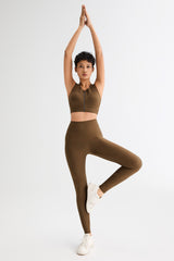 FlexSeam™ High-Waisted Signature Full Length Leggings #color_brown