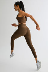 FlexSeam™ High-Waisted Signature 7/8 Leggings #color_brown