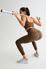 FlexSeam™ High-Waisted Signature 7/8 Leggings #color_brown