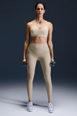 FlexSeam™ High-Waisted Signature Full Length Leggings #color_Khaki
