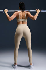FlexSeam™ High-Waisted Signature Full Length Leggings #color_Khaki