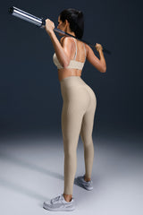 FlexSeam™ High-Waisted Signature Full Length Leggings #color_Khaki