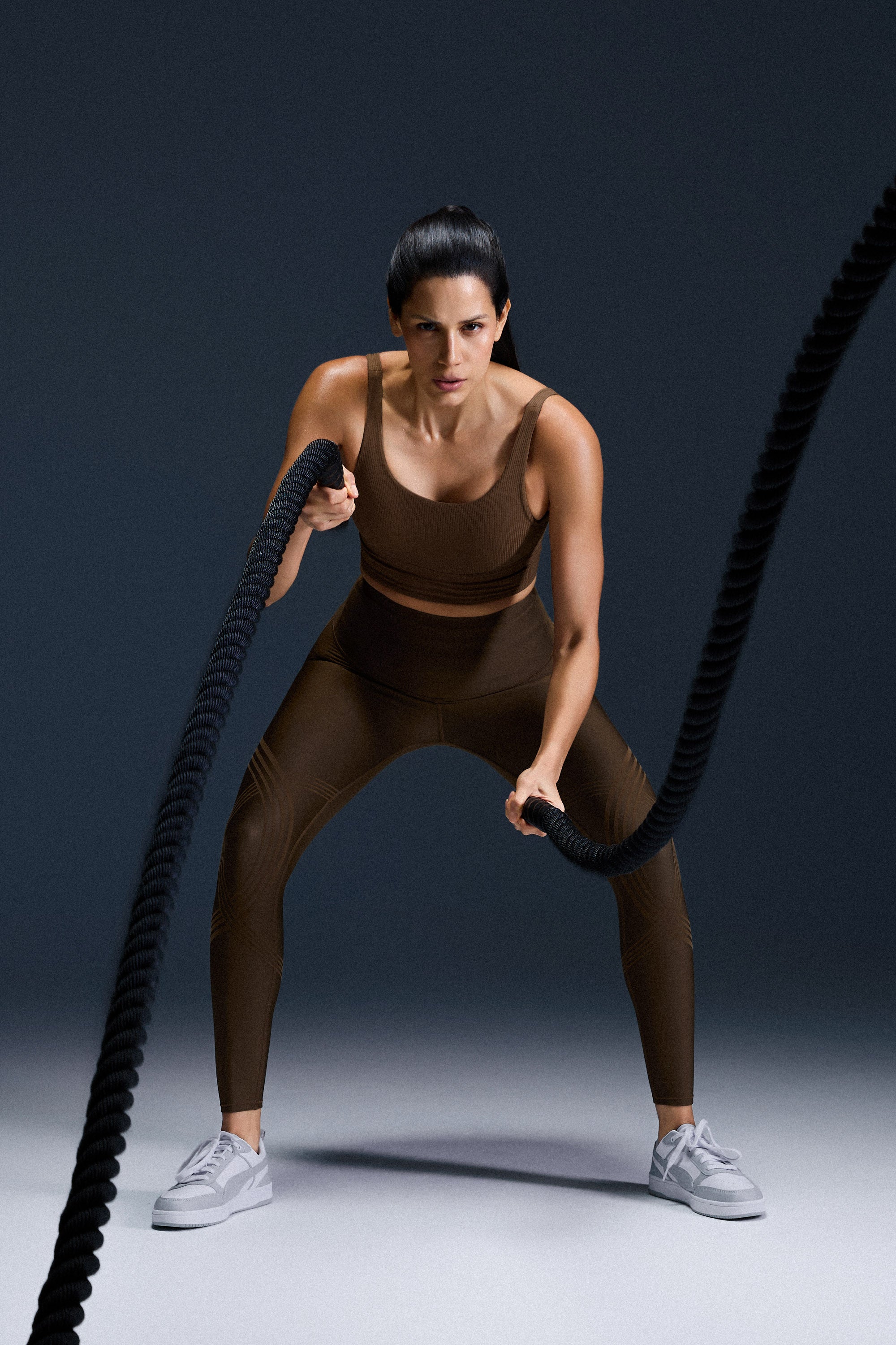 FlexSeam™ High-Waisted Signature Full Length Leggings #color_brown