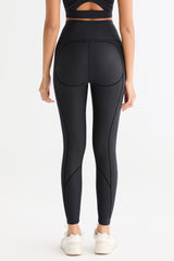 FlexSeam™ High-Waisted Timeless 7/8 Leggings #color_black