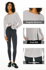 orolay Long Sleeve Sun T-Shirts Lightweight UV Protection #color_gray