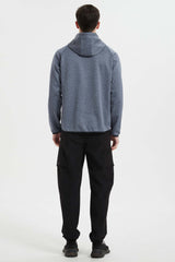 Half Zip Pullover Long Sleeve Sweatshirt #color_navy