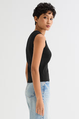 Orolay High Neck Tank Tops Sleeveless Workout #color_black