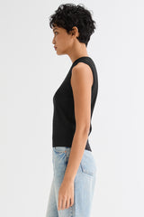 Orolay High Neck Tank Tops Sleeveless Workout #color_black