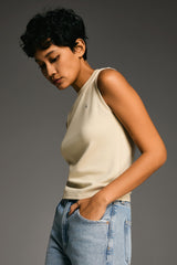 Orolay High Neck Tank Tops Sleeveless Workout #color_khaki