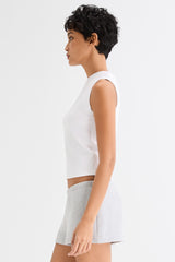 Orolay High Neck Tank Tops Sleeveless Workout #color_white