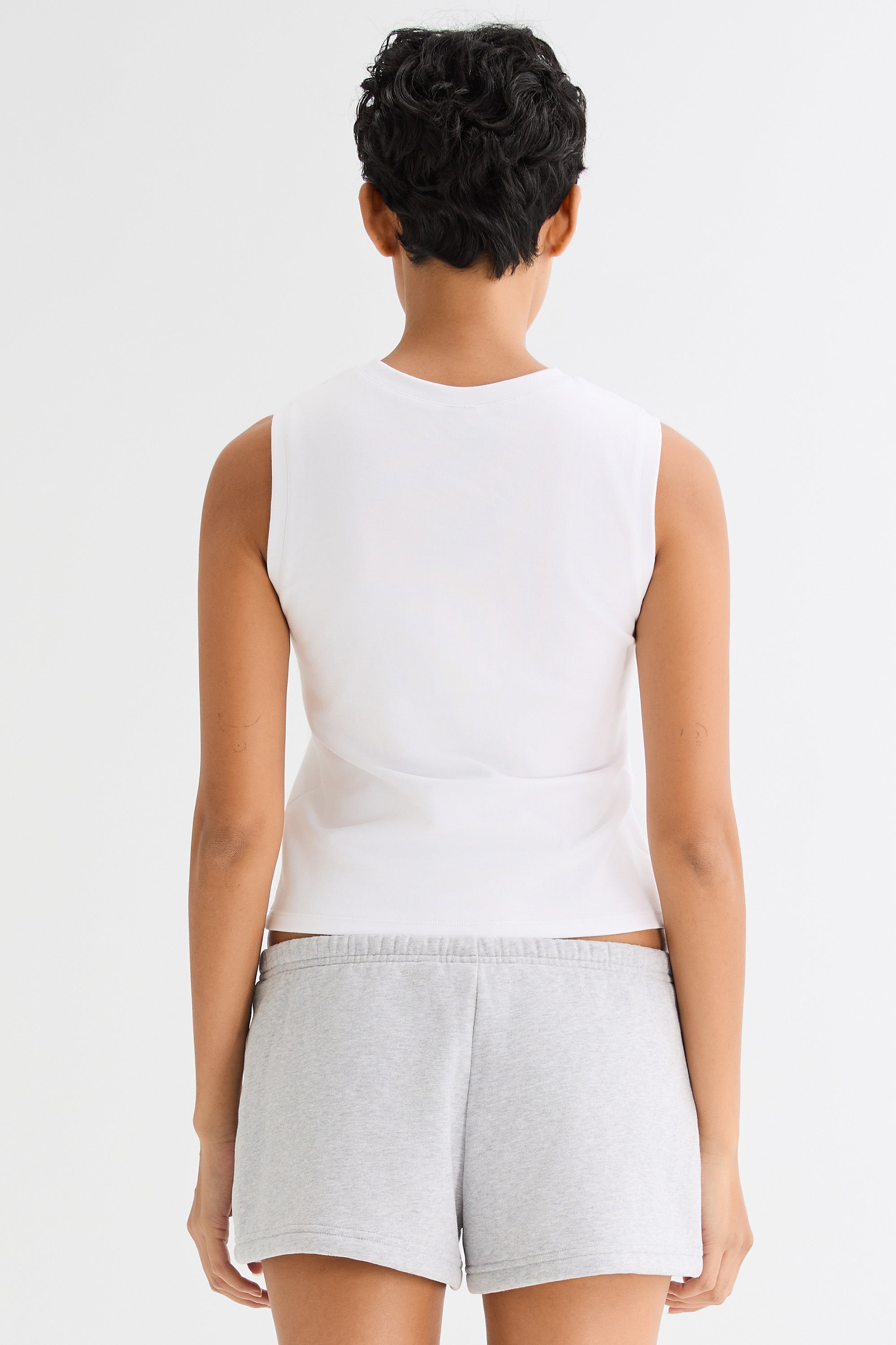 Orolay High Neck Tank Tops Sleeveless Workout #color_white