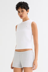 Orolay High Neck Tank Tops Sleeveless Workout #color_white