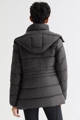Orolay Hooded Quilted Everyday Puffer Jacket #color_gray