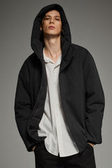 Lightweight Cropped Everyday Puffer Orolay #color_black