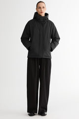 Lightweight Cropped Everyday Parka Jacket orolay #color_black