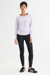 Orolay-Lightweight Long Sleeve Top-Lightweight Long Sleeve Top - Orolay, #color_Purple
