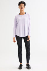 Orolay-Lightweight Long Sleeve Top-Lightweight Long Sleeve Top - Orolay, #color_Purple